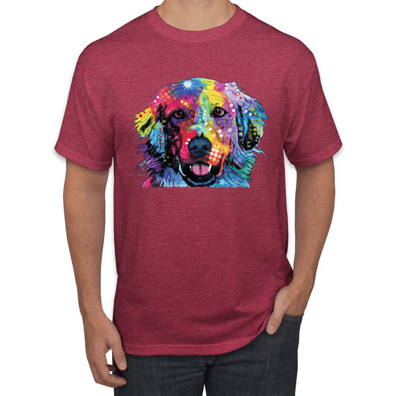 Colorful Labrador Retriever Animal Lover Graphic T-Shirt