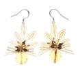 thumbnail image 1 of Colorful  Lace Bow Dangle-Earrings #LQE1741, 1 of 2