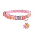 thumbnail image 1 of Colorful Lace Flower Collar For Cat Kitten Bell Collar Dog Decorative New C3P2, 1 of 7