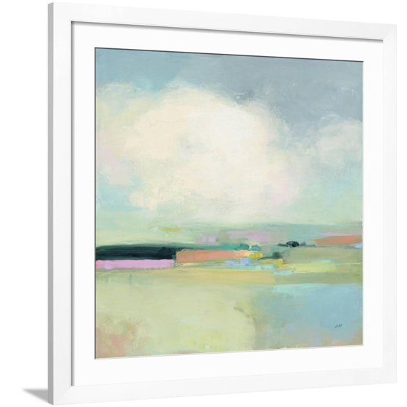 Art.com Colorful Landscape Art Print by Julia Purinton, White Frame Wall Art, 38" x 38"