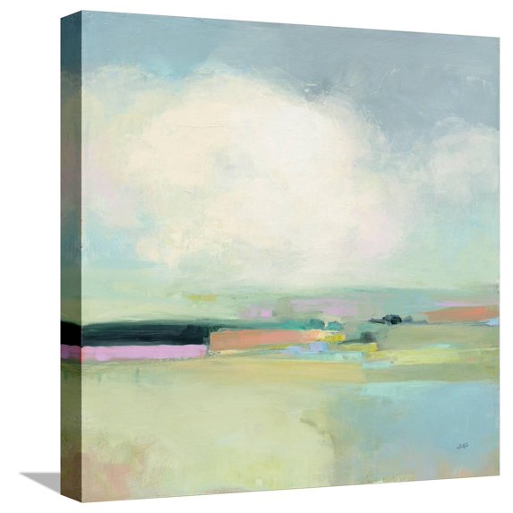 Art.com Colorful Landscape Stretched Canvas Print Wall Art by Julia Purinton, 16" x 16"