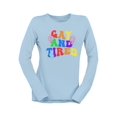 thumbnail image 1 of Colorful Lgbtq Pride Tee Long Sleeve Women's, 1 of 4