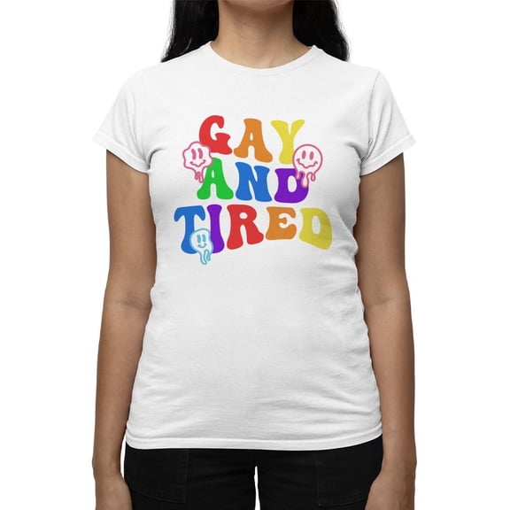 Colorful Lgbtq Pride Tee T-shirt Women's