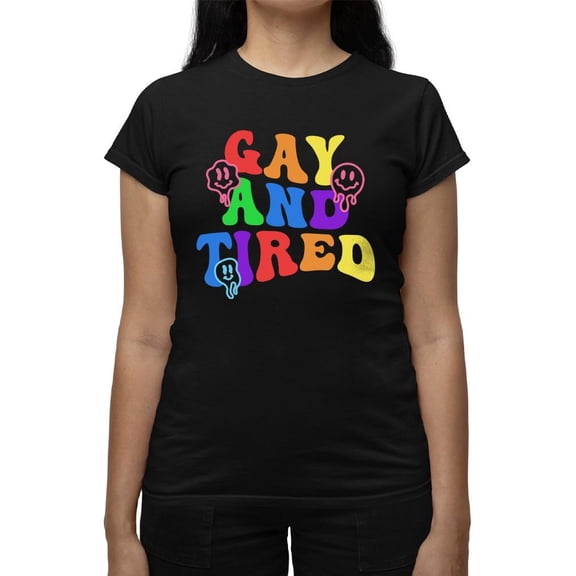Colorful Lgbtq Pride Tee T-shirt Women's