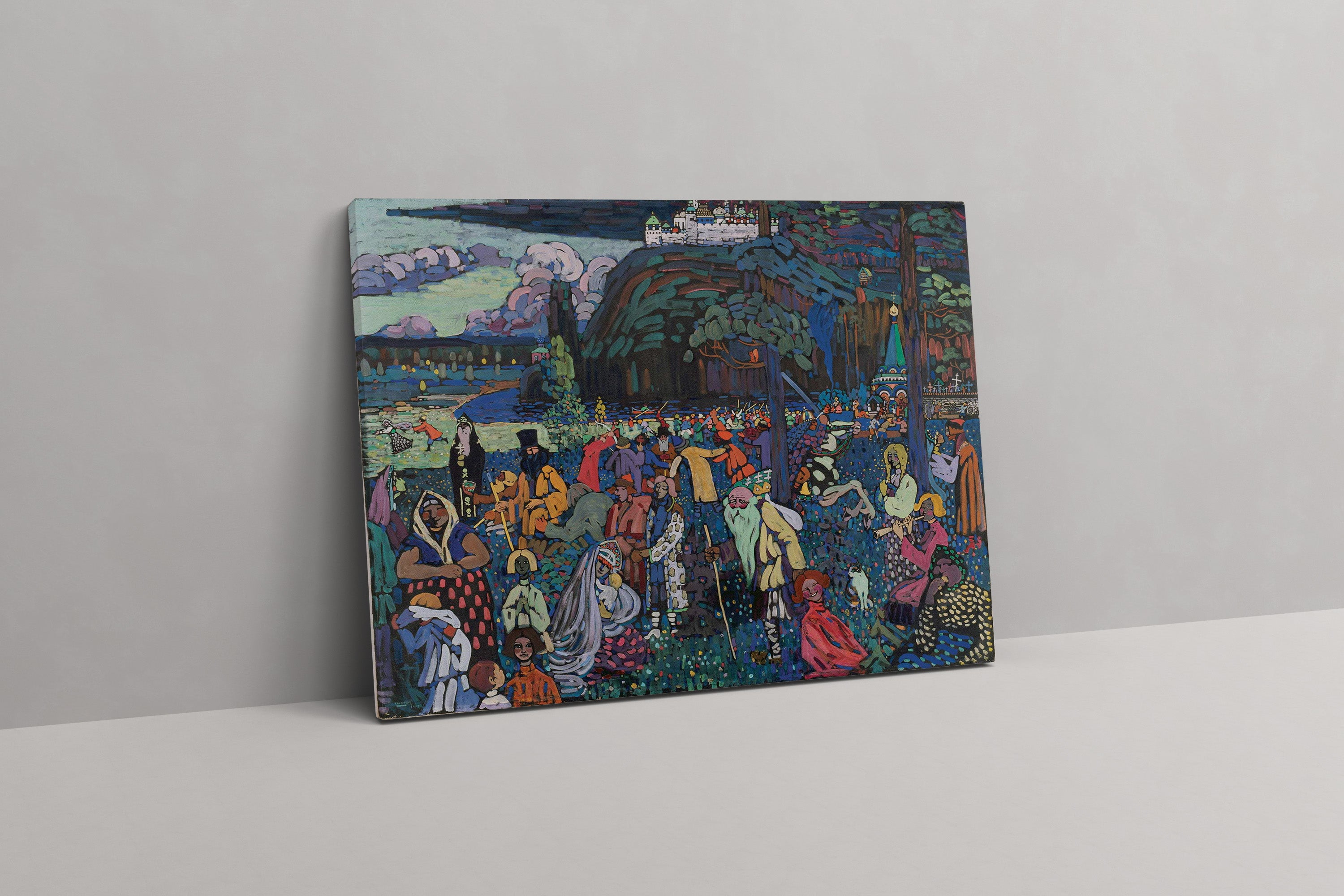 Colorful Life (Das bunte Leben) 1907 Canvas Wall Art Wall Décor by ...