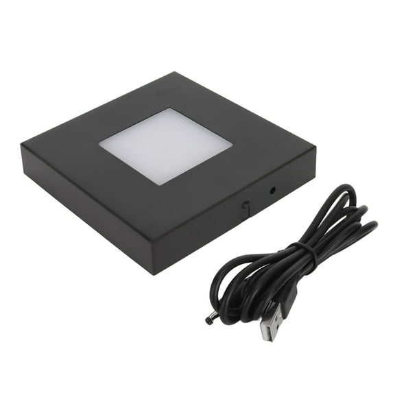 Colorful Light Base Multiple Modes Luminous LED Lamp Display Plate for 3D Crystal Glass Art Crafts