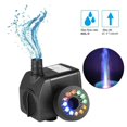 Colorful Light Submersible Pump, 8W 220V Submersible Pump with 12 Color