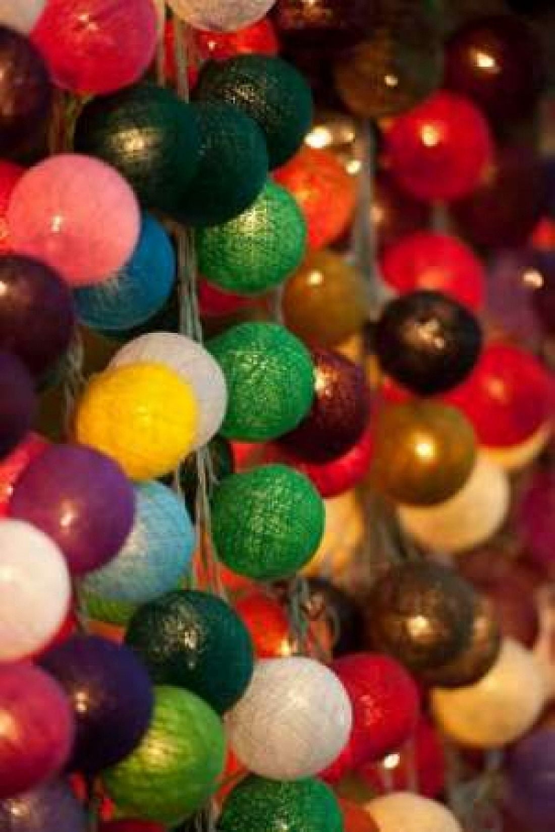 Colorful Lights II Canvas Art - Erin Berzel (12 x 18)