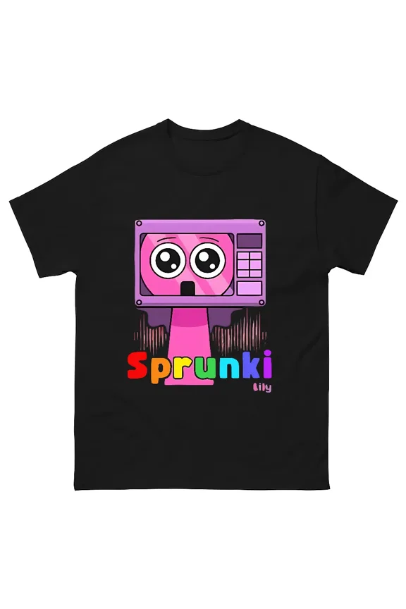Colorful Lily Sprunki Fun Kids Vibrant Graphic Tee Unisex T-Shirt V50773, Plus Size S–5XL Available