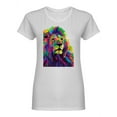 thumbnail image 1 of Colorful Lion Pop Art Design Shaped T-Shirt Women -Image by Shutterstock, Female Large, 1 of 2
