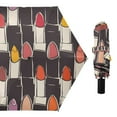 thumbnail image 1 of Colorful Lipstick Compact Sun Umbrella Windproof Travel Umbrellas for Rain Strong Portable UV Protection, 1 of 8