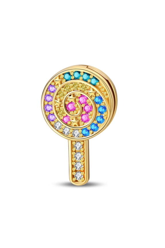 Colorful Lollipop Charm, Compatible with Most Bracelet, Charm for Bracelet