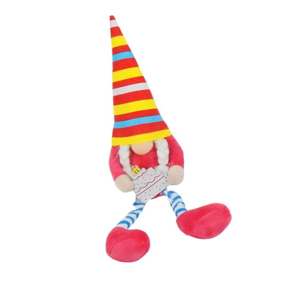 Colorful Long Leg Gnomes Plush Dolls for Birthday Celebration and Home Decors