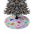 thumbnail image 1 of Colorful Love Heart Christmas Tree Skirt 36 Inches Large Christmas Skirt Tree, Cream Rainbow Color Love Heart Tree Skirt Christmas Decorations for Fireplace Party Holidays Indoor Outdoor, 1 of 7