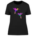 thumbnail image 1 of Colorful Love Hummingbirds T-Shirt Women -Image by Shutterstock, Female Large, 1 of 2