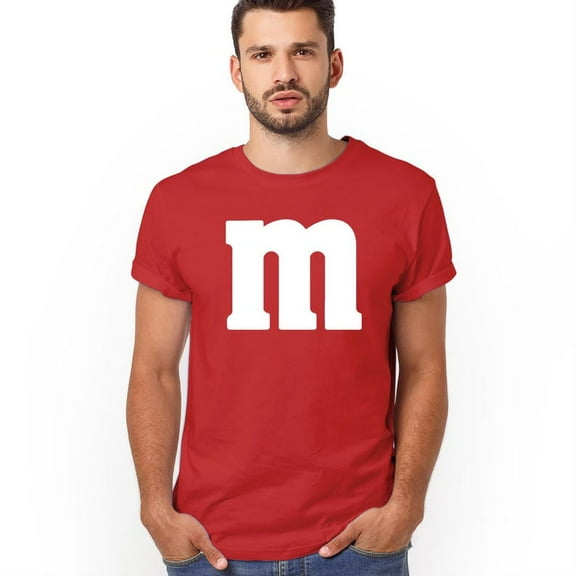 Colorful M Candy Halloween Costume T-Shirt Fun Group & Family Matching Outfit Idea