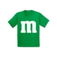 Colorful M Halloween Shirt for Kids Boys Girls Candy Outfit Halloween