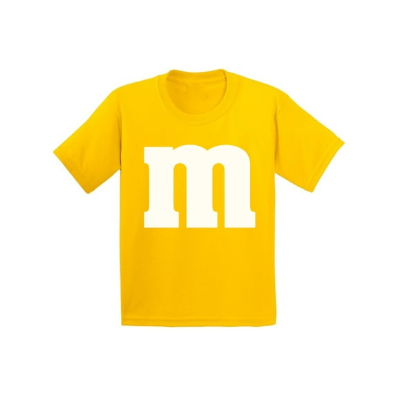 Colorful M Halloween Shirt for Kids Boys Girls Candy Outfit Halloween Tee Clothing Age 6 to 16 Years Old