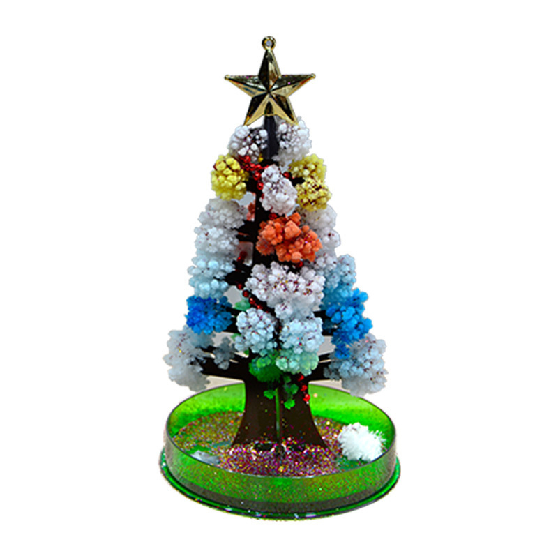 Colorful Magic Growing Christmas Tree DIY Fun Xmas Gift Toy Home