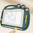 thumbnail image 1 of Colorful Magnetic Drawing Board with Sliding Eraser, Educational Doodle Board for Kids, Reusable Writing Practice Toy for Learning (10.8x8.4x0.7 Inch), 1 of 6
