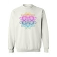 thumbnail image 1 of Colorful Mandala Outline.  Sweatshirt Women -Image by Shutterstock, Female Medium, 1 of 4