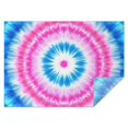 thumbnail image 1 of Colorful Mandala Tie Dye Pattern Rectangle Tablecloth 60"x84",Waterproof Polyester Rectangle Table Cloth, Wipeable Spillproof Polyester Tablecloth for Dining, Camping, Indoor and Outdoor, 1 of 5