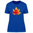 thumbnail image 1 of Colorful Maple Leaf Tee Women's -Image by Shutterstock, 1 of 1