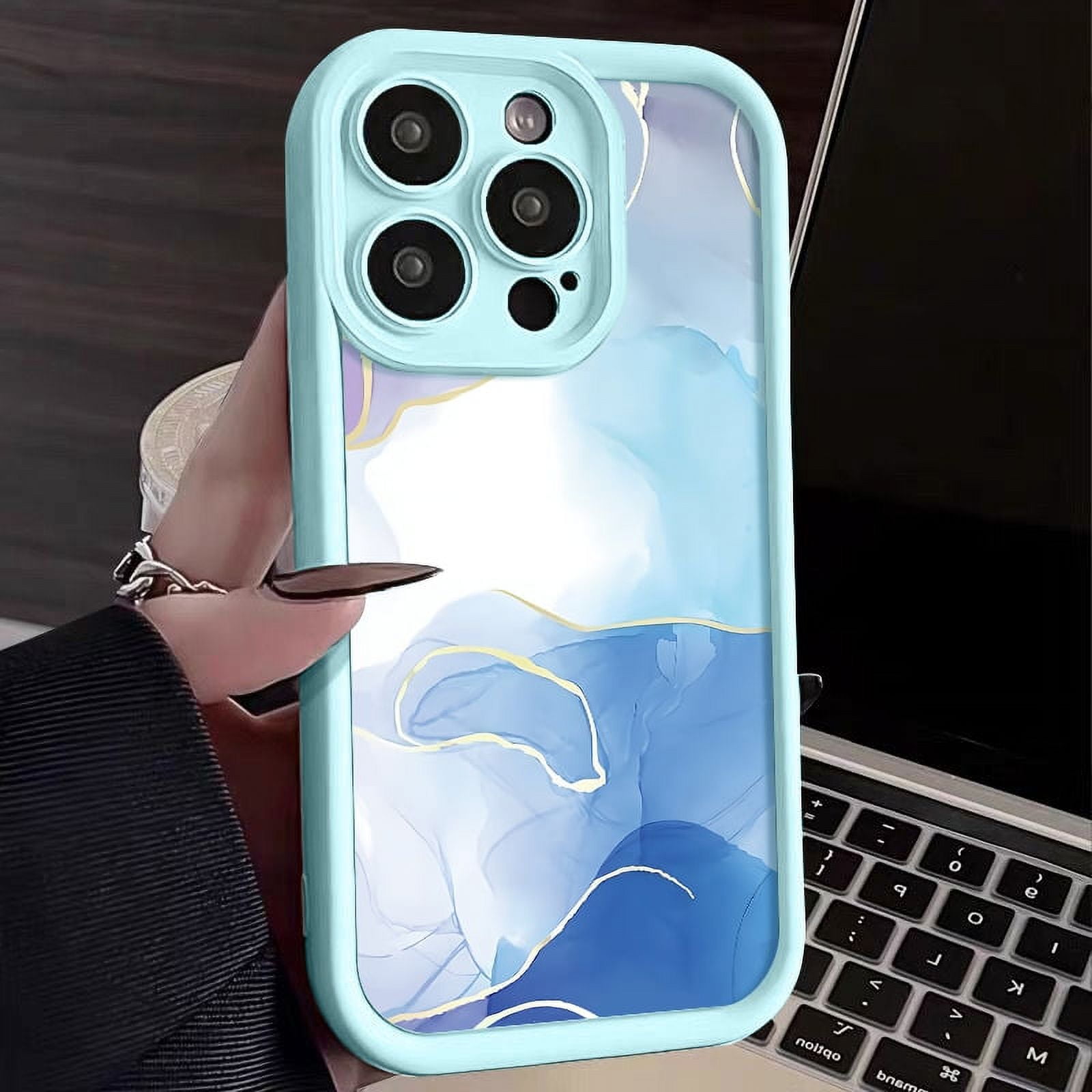 Colorful Marble Case For iPhone 15 16 Pro Max 14 13 12 Pro Max 11