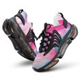 thumbnail image 1 of Colorful Marble Pattern Breathable Sneakers Women Shoes Spring Light Flats Male Lace-up Walking Footwear, 1 of 8