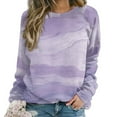 thumbnail image 1 of Colorful Marble Pattern Mom Sweatshirt For Women Long Sleeve Pullover, 1 of 7