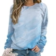 thumbnail image 1 of Colorful Marble Pattern Mom Sweatshirt For Women Long Sleeve Pullover, 1 of 7