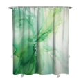 thumbnail image 1 of Colorful Marble Shower Curtain, Abstract Jade Texture Gold Stripes Ombre Shower Curtain, Modern Ink Art Decor Waterproof Fabric Shower Curtain for Bathroom Set with 12 Hooks, 72 X 84, 1 of 4