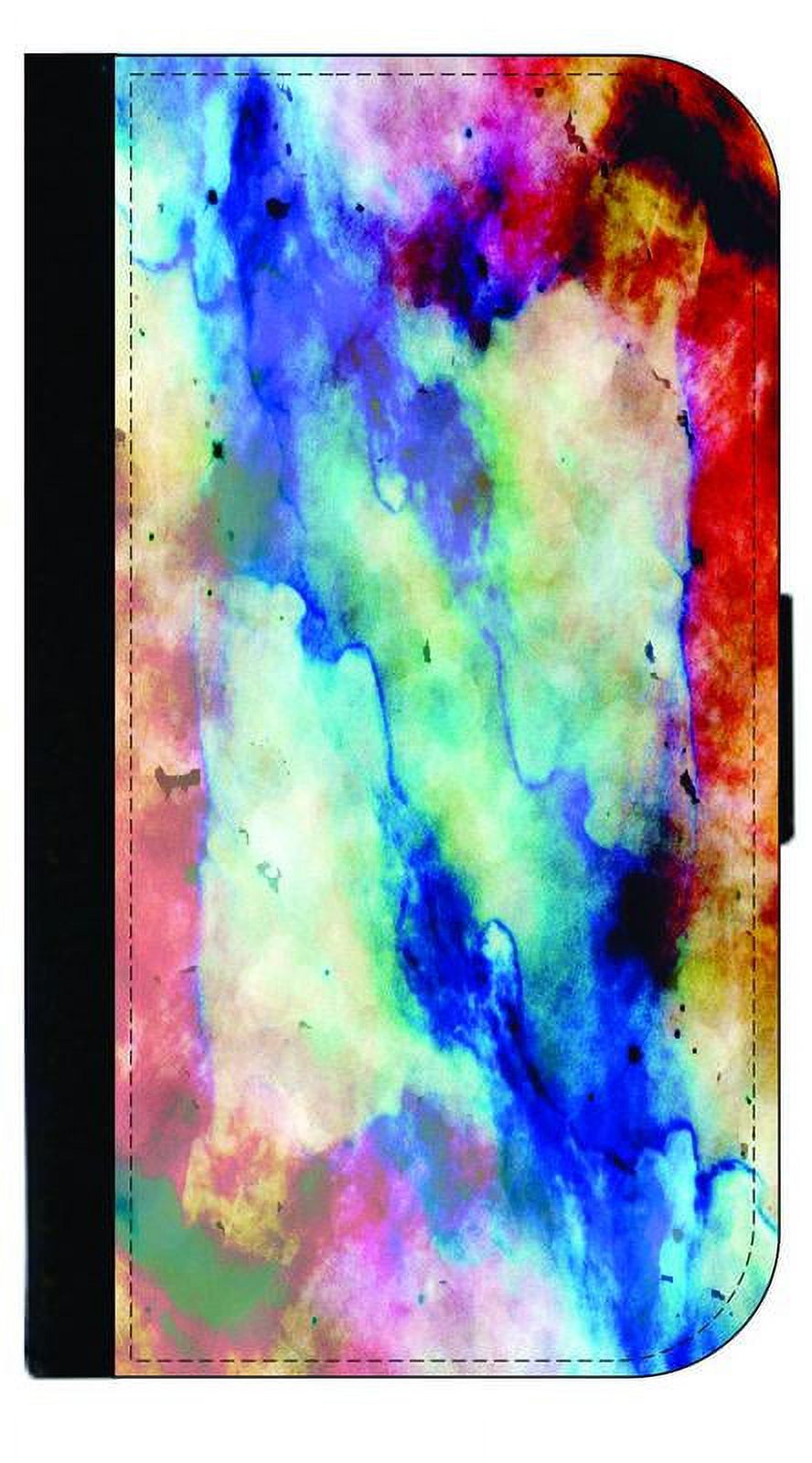 Colorful Marble iPhone X Marble Case - iPhone 10 Marble Phone Case Wallet Phone Case for the iPhone 10/X/XS - iPhone X Wallet Case - iPhone 10 Wallet Case - iPhone XS Wallet Case - image 1 of 3