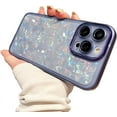 thumbnail image 1 of Colorful Marbling Shell Texture Soft Phone Case Compatible with iPhone Case (Blue,iPhone 11 Pro), 1 of 6