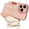 thumbnail image 1 of Colorful Marbling Shell Texture Soft Phone Case Compatible with iPhone Case (Pink,iPhone 12 Pro), 1 of 7