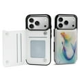 thumbnail image 1 of Colorful Mermaid Leather Wallet Case for iPhone 12 mini Wallet Case Card Holder Flip, 1 of 8