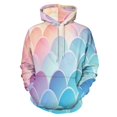 thumbnail image 1 of Colorful Mermaid Scales 3d Sweatshirts Hoodie Fashion Casual Personality Men's Women Street Hoodie Pullovers Long Sleeve Comfortable Top, 1 of 6