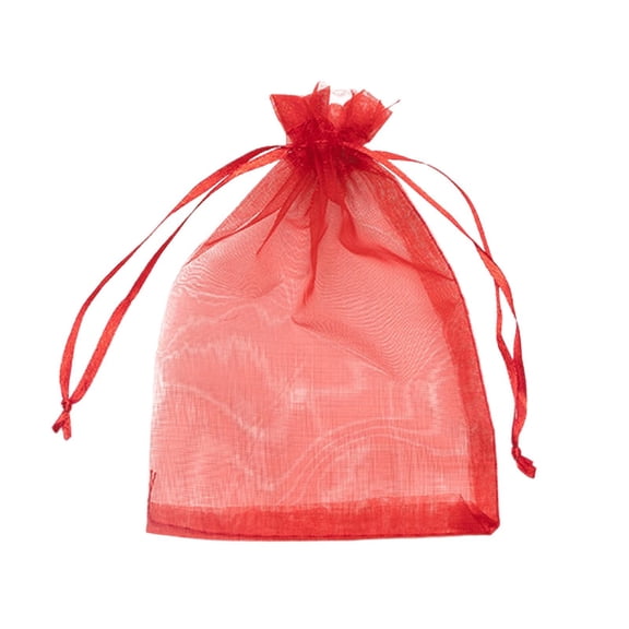 Colorful Mesh Drawstring Bag,8x12 Inches Mesh Bags,Lightweight Mesh Storage Bag,Mesh Vegetable Bags for Onion,Tomatoes,Strawberries,Fruits and Other Agricultural Products(11.81x7.87")(Red)
