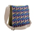 thumbnail image 1 of Colorful Messenger Bag, Abstract Graffiti Drawing, Unisex Cross-body, by Ambesonne, 1 of 2