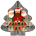 thumbnail image 1 of Colorful Metal Hanging Christmas Tree Wind Spinner Decorations for Yard & Garden - Festive Holiday Design with Cheerful Motifs, 1 of 7