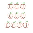 thumbnail image 1 of Colorful Metal Paper Clips Set | Fun Fruit & Animal Shapes, 10-Pack Bookmark Folders | Decorative Non-Slip Stationery for Office, Planner, Notebook Organization, 1 of 6