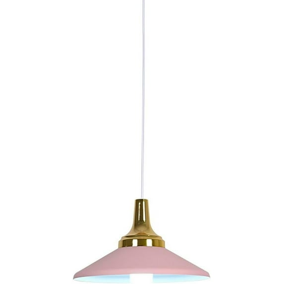 Colorful Metal Pendant Lamp for Dining Room, Simple Rustic Pendant Light Fixture for Kitchen Island, Modern Farmhouse Pendant Lighting, Minimalist Vintage Retro Pendant Light