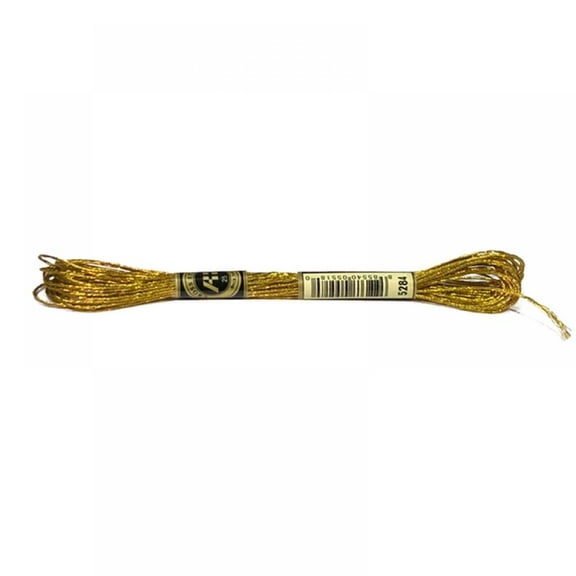 Colorful Metallic Thread Handmade Cross-stitch Wiring Thread Gold Silk Embroidery Thread 8 Meters 12 Strands