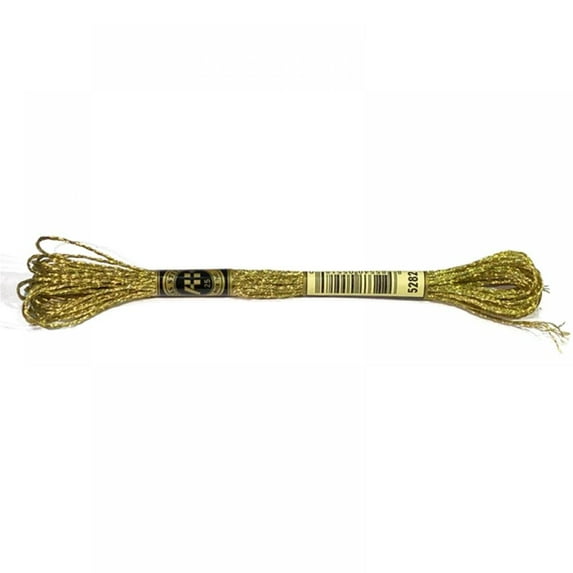 Colorful Metallic Thread Handmade Cross-stitch Wiring Thread Gold Silk Embroidery Thread 8 Meters 12 Strands