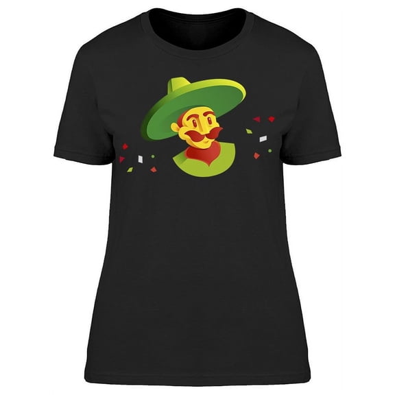 Colorful Mexican Charro T-Shirt Women -Image by Shutterstock, Female Small