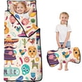 thumbnail image 1 of Colorful Mexican Elements Toddler Nap Mats for Kids Preschool,59"x22" Sleeping Mat Bag or Kids,Toddler Sleeping Bag,Toddler Nap Mat or Daycare, 1 of 6