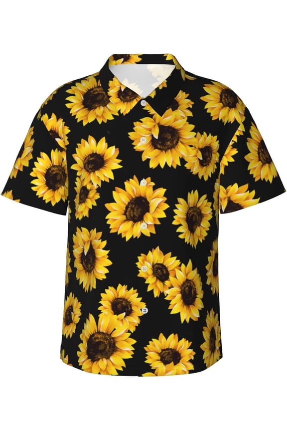 Colorful Mexican Serapes Print Mens Hawaiian Shirt Short Sleeve Casual Button Up Tropical Summer Beach Shirt