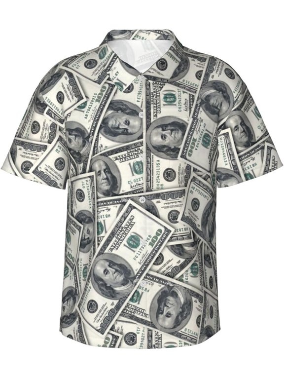 Colorful Mexican Serapes Print Mens Hawaiian Shirt Short Sleeve Casual Button Up Tropical Summer Beach Shirt