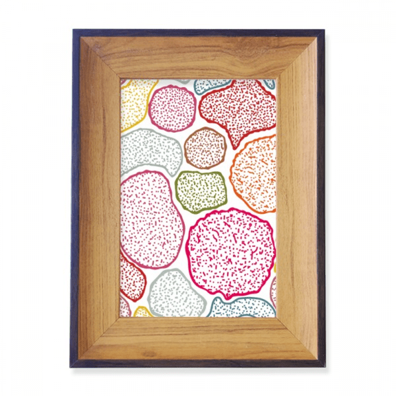 Colorful Microscope Cells Structure Biological Photo Frame Exhibition Display Art Desktop Painting