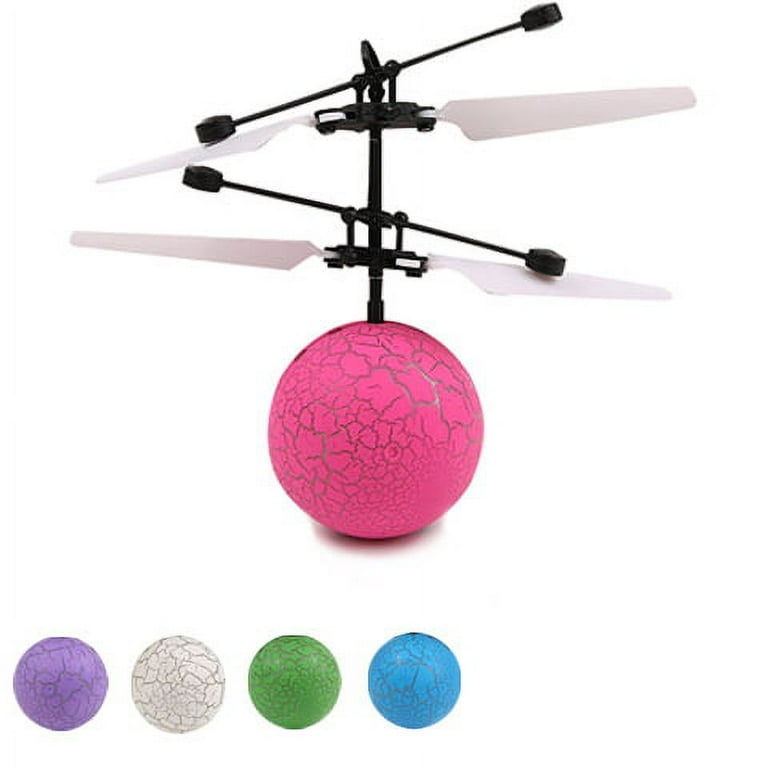 RC Flying Ball Crystal Clignotant LED Lumière Jouet Infrarouge